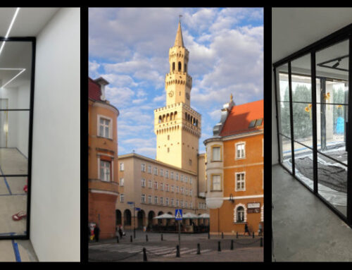 Opole – drzwi i składana ścianka loftowa